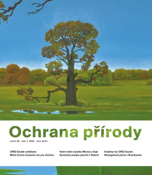 Obálka časopisu Ochrana přírody.