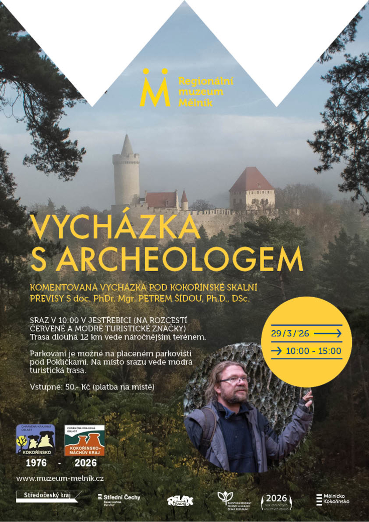 Pozvánka na Vycházku s archeologem.